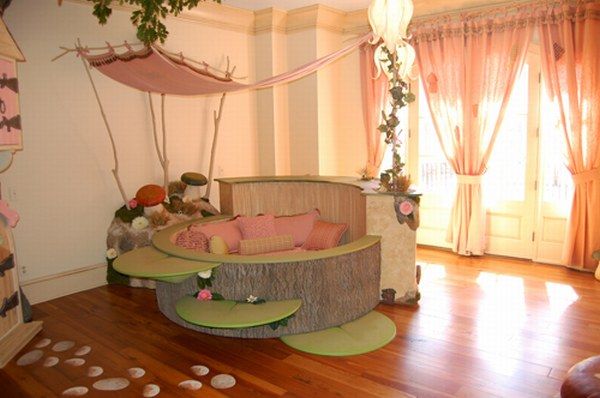 Thiết kế phòng ngủ cổ tích cho trẻ