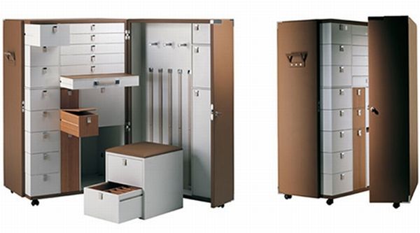 Mẫu tủ độc đáo cho du lịch