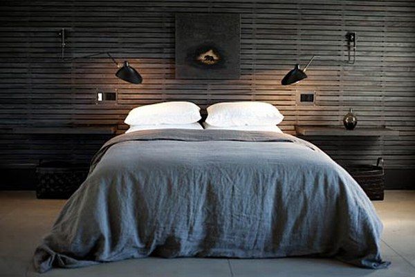 Đầu giường gỗ ấn tượng cho phòng ngủ