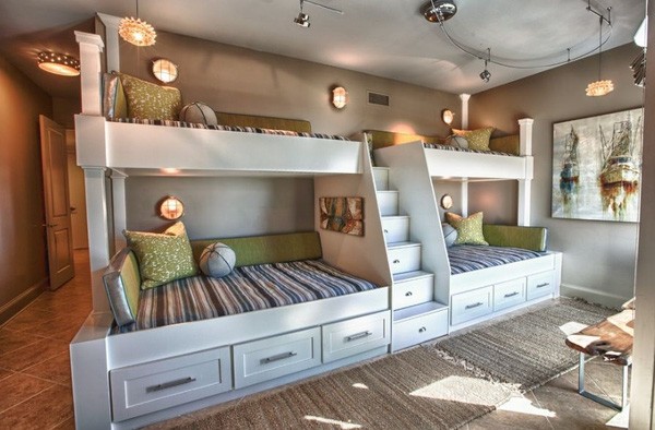 2.	Thiết kế giường thông minh kèm ngăn kéo tiết kiệm không gian căn phòng