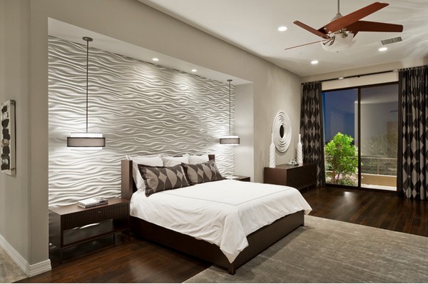 Những bức tường độc đáo cho phòng ngủ
