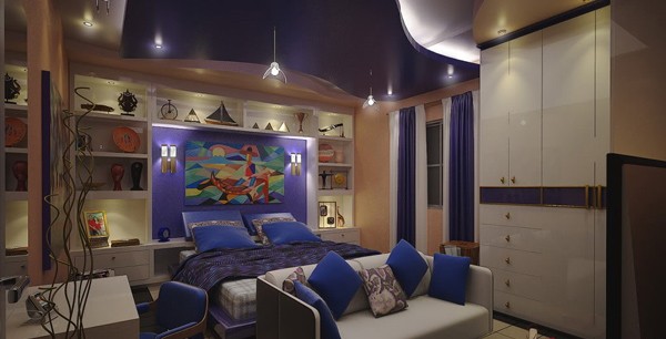 Phòng ngủ hiện đại với thiết kế ấn tượng