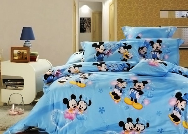 Bộ trải giường micky dễ thương