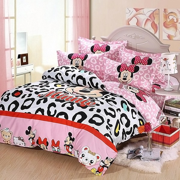Bộ trải giường micky dễ thương