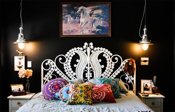 Trang trí đầu giường cho bạn gái