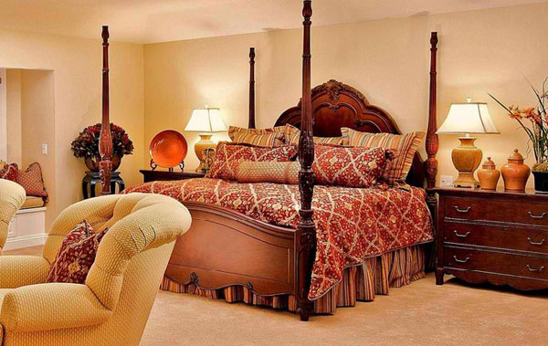 Tinh tế với khung giường cổ điển