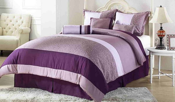 các sắc thái của màu tím trong nội thất