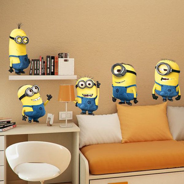 Thiết kế phòng ngủ với Minion dễ thương