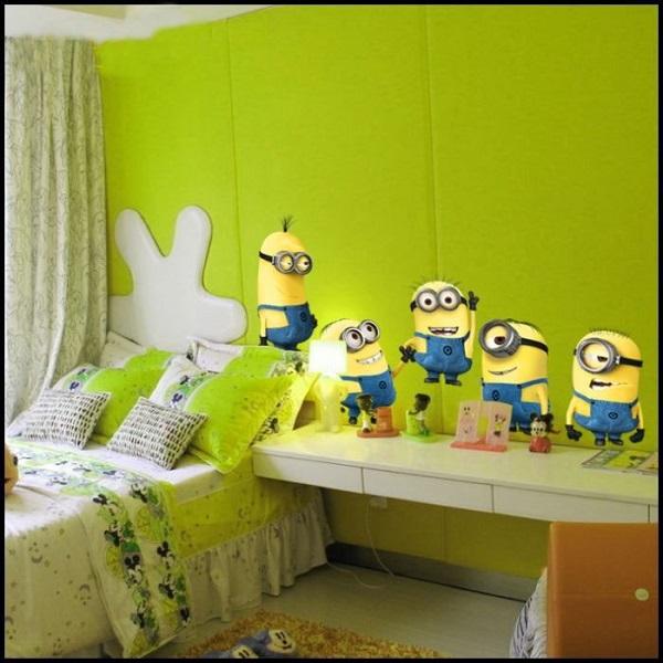 Thiết kế phòng ngủ với Minion dễ thương