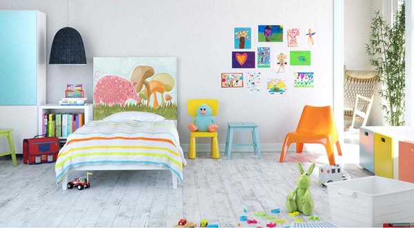 Giường ngủ hiện đại dành cho trẻ