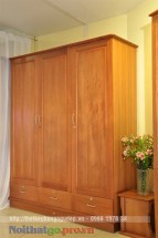 Tủ quần áo gỗ tự nhiên Vigo010